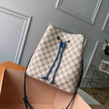 Louis Vuitton N40153 NéoNoé MM Bucket Bag Damier Azur Canvas