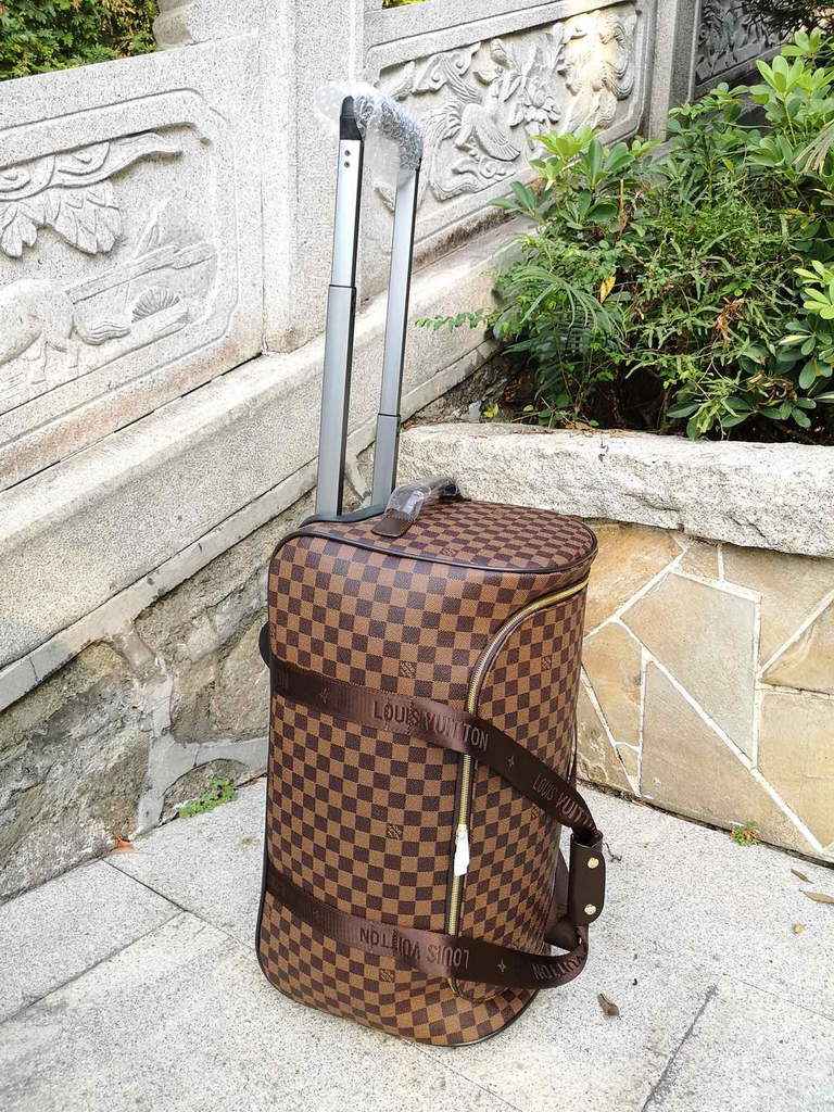 Louis Vuitton N40173 Horizon Soft Duffle 55 Damier Ebene
