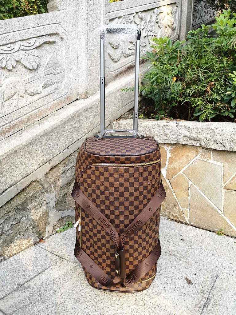 Louis Vuitton N40173 Horizon Soft Duffle 55 Damier Ebene