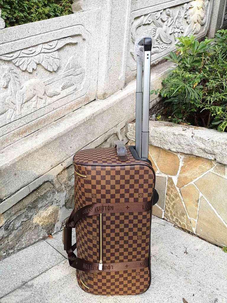 Louis Vuitton N40173 Horizon Soft Duffle 55 Damier Ebene