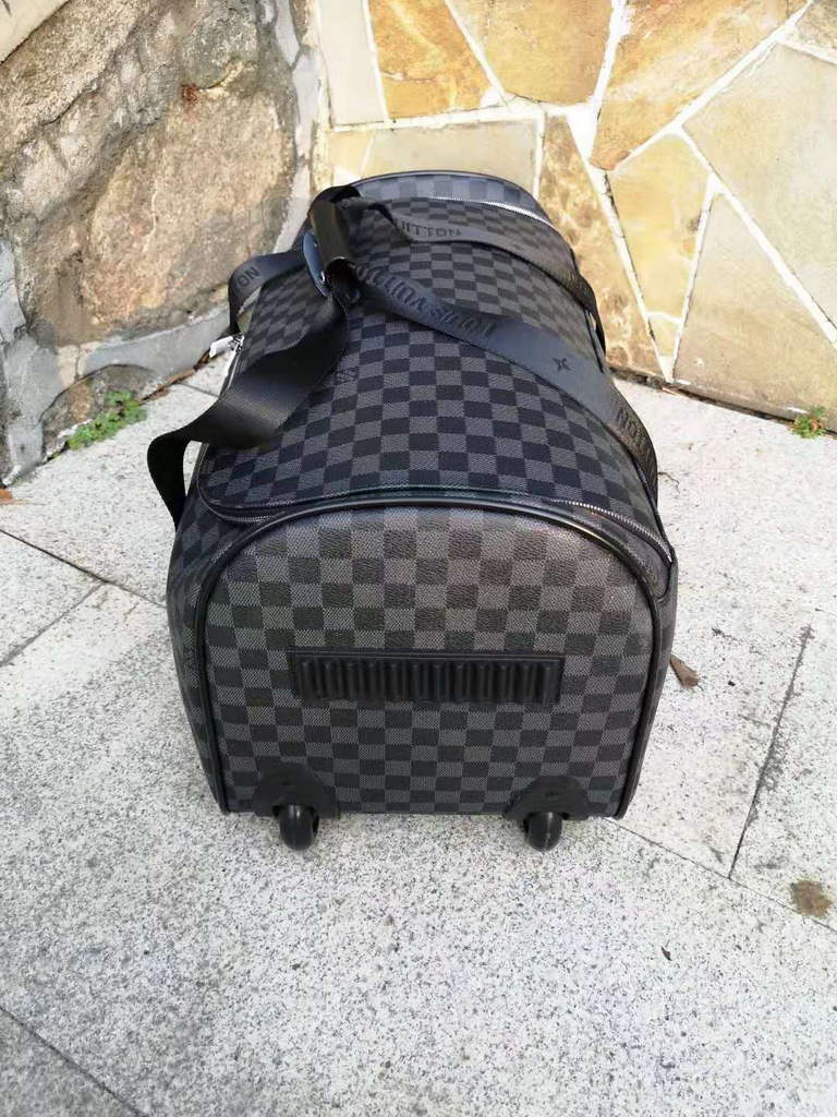 Louis Vuitton N40173 Horizon Soft Duffle 55 Damier Graphite Canvas