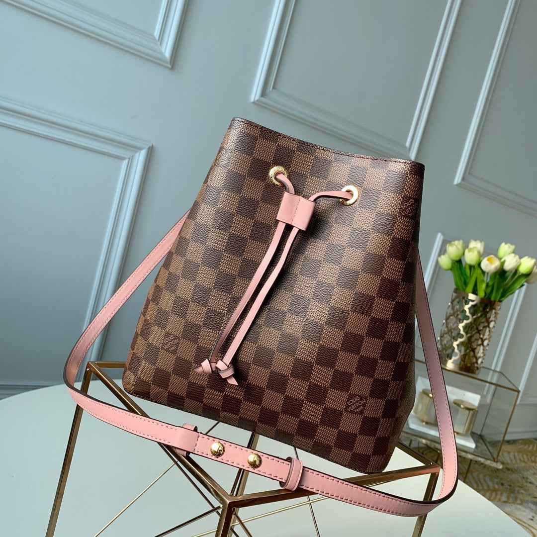 Louis Vuitton N40198 NéoNoé MM Bucket Bag Damier Ebène canvas