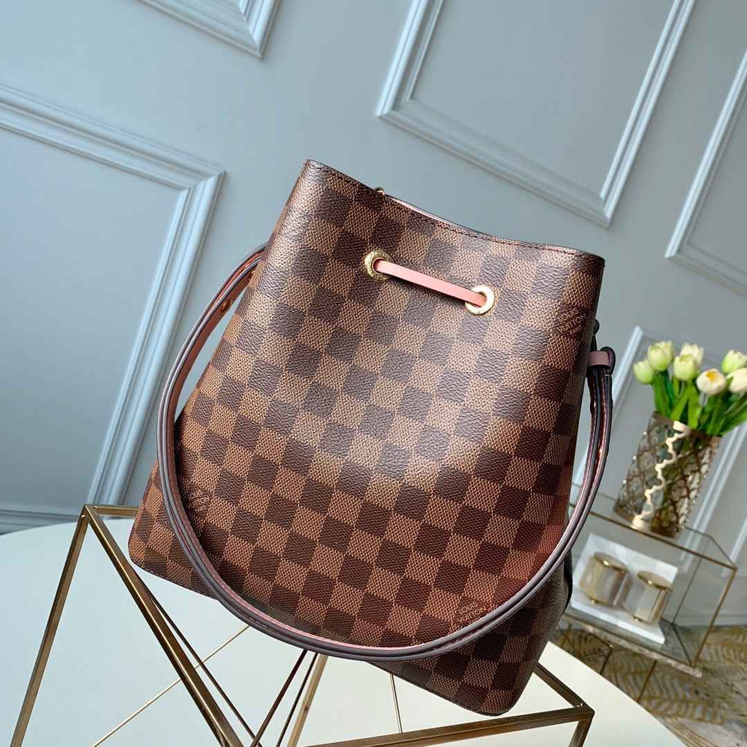 Louis Vuitton N40198 NéoNoé MM Bucket Bag Damier Ebène canvas