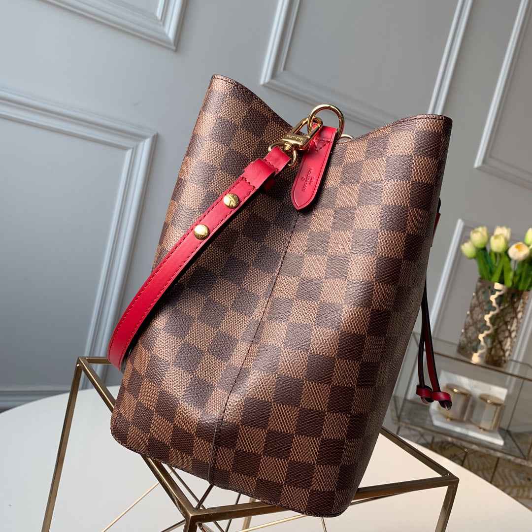 Louis Vuitton N40214 NéoNoé MM Bucket Bag Damier Ebène canvas