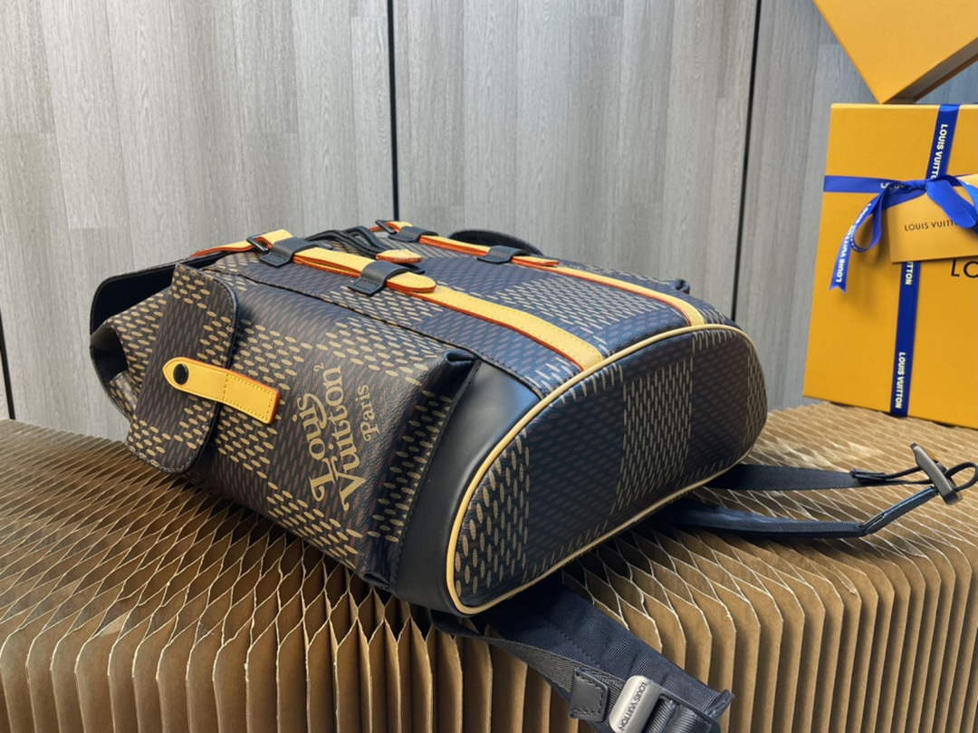 Louis Vuitton N40358 Christopher Backpack PM Giant Damier Ebene