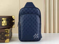 Louis Vuitton N40439 Avenue Slingbag Bag Blue Sapphire