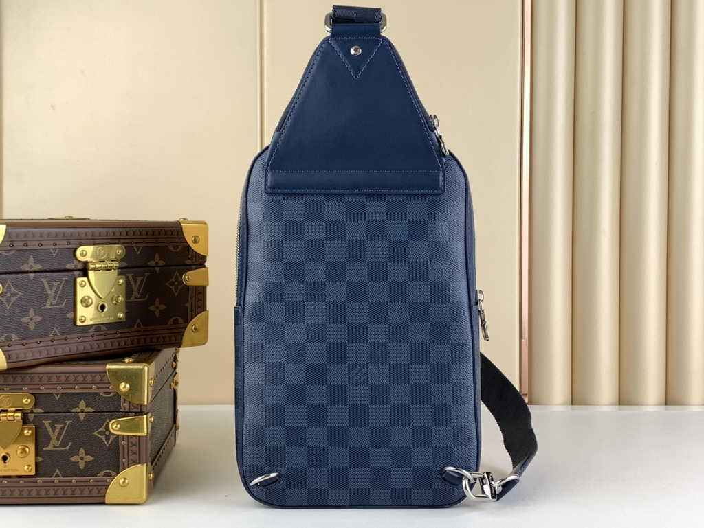 Louis Vuitton N40439 Avenue Slingbag Bag Blue Sapphire