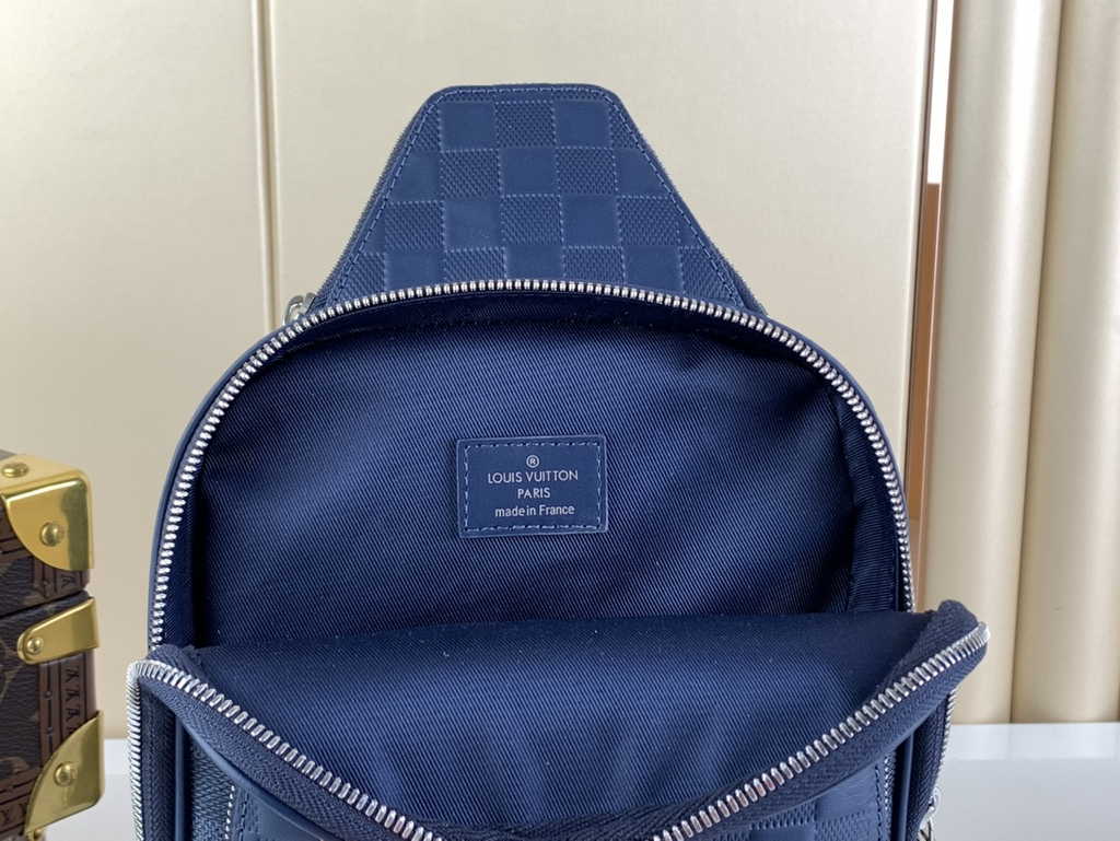 Louis Vuitton N40439 Avenue Slingbag Bag Blue Sapphire