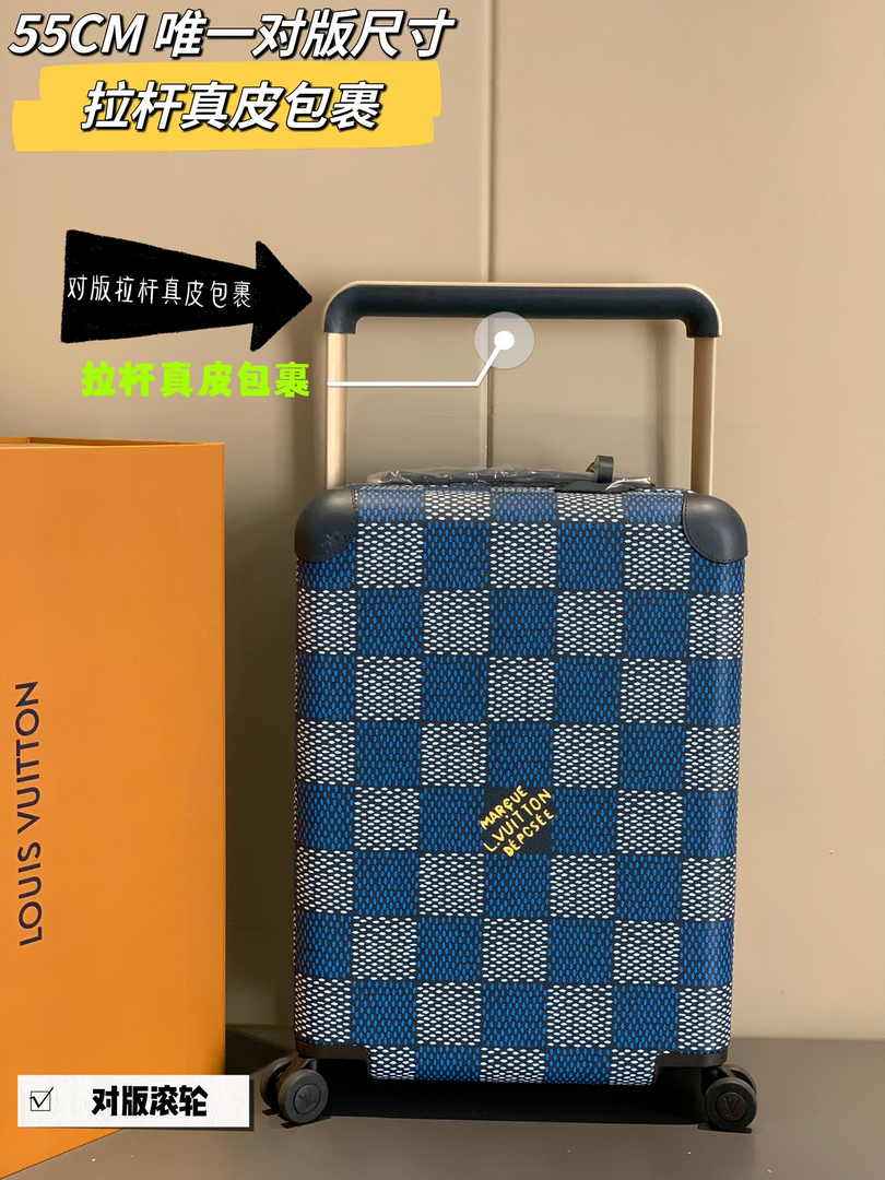 Louis Vuitton N40684 HORIZON 55 Blue Damier Canvas
