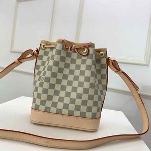 Damier Azur coated canvas