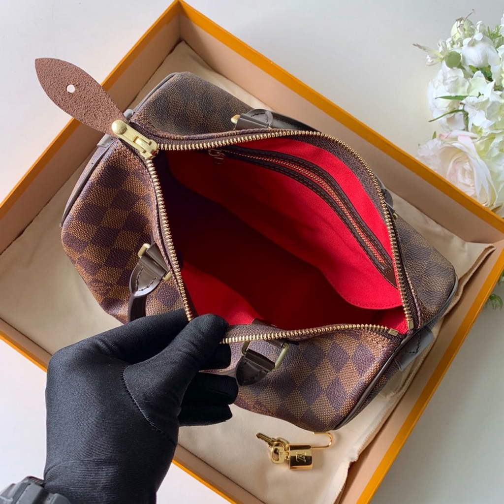 Louis Vuitton N41365 Speedy 25 Damier Ebene canvas