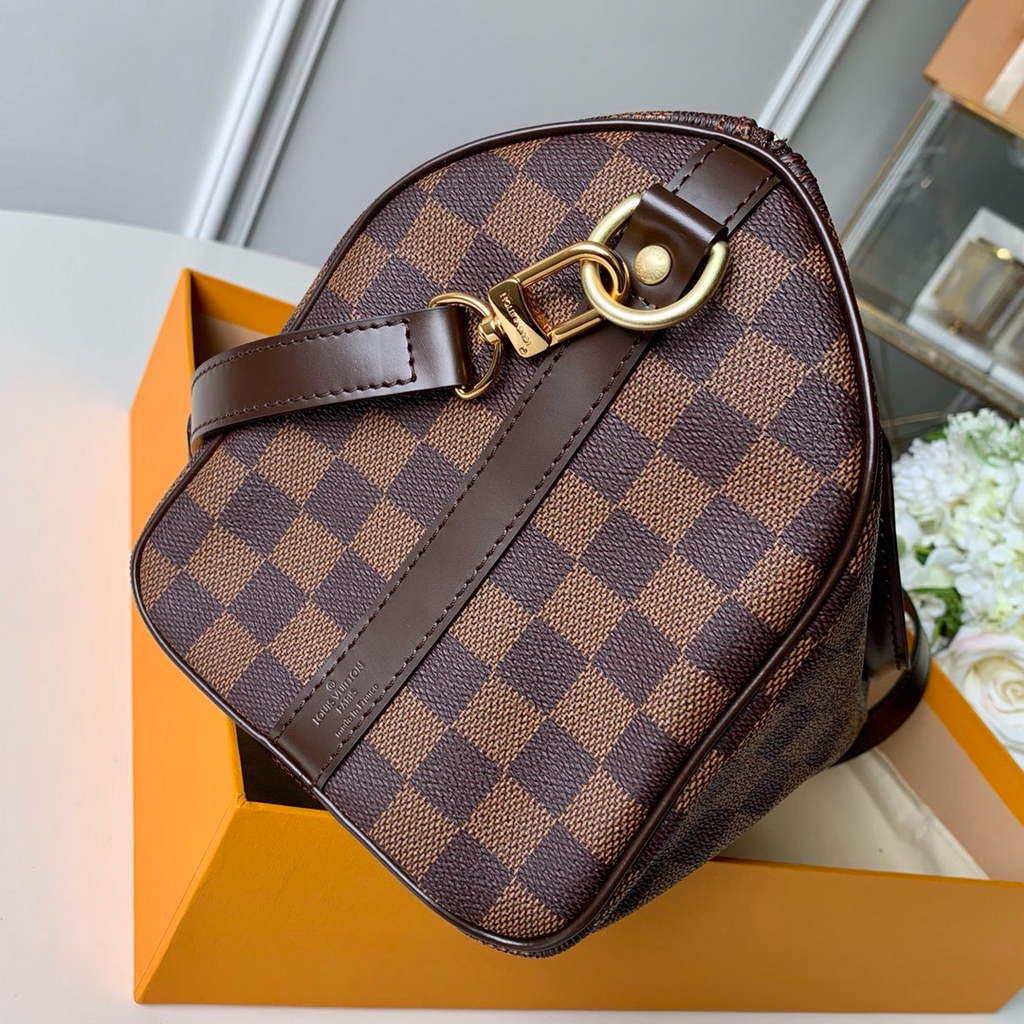 Louis Vuitton N41368 Speedy Bandoulière 25 Damier Ebene canvas