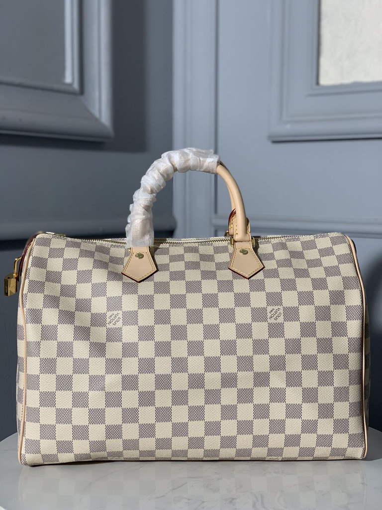 Louis Vuitton N41369 Speedy 35 Damier Azur canvas