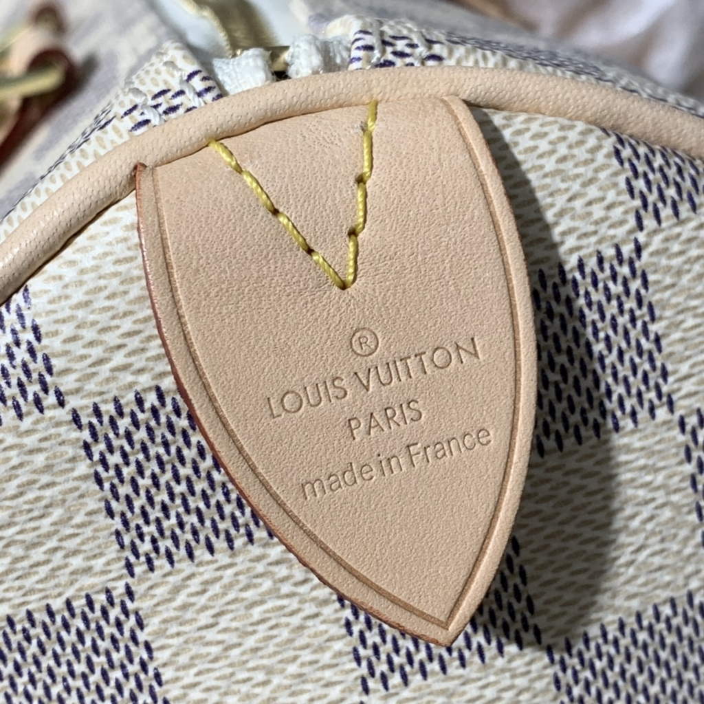 Louis Vuitton N41369 Speedy 35 Damier Azur canvas