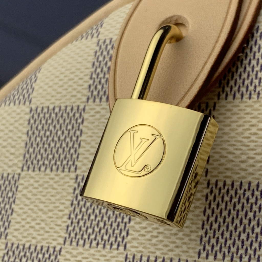 Louis Vuitton N41369 Speedy 35 Damier Azur canvas