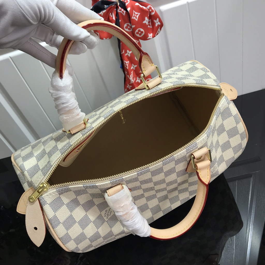 Louis Vuitton N41370 Speedy 30 Damier Azur canvas
