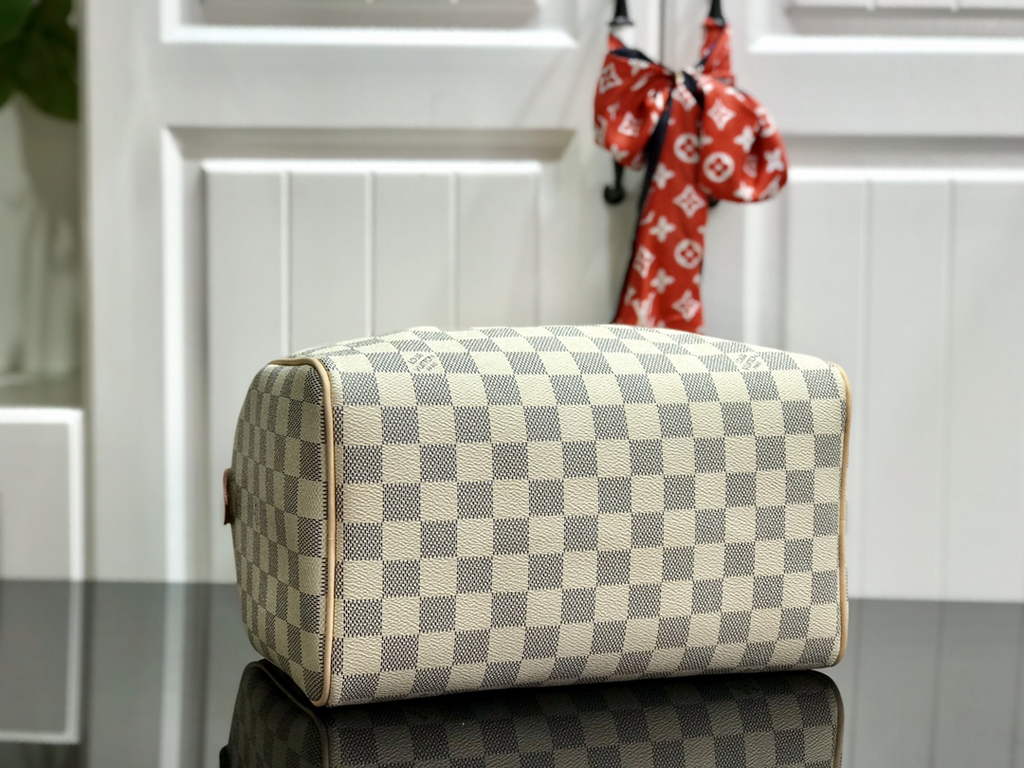 Louis Vuitton N41371 Speedy 25 Damier Azur canvas