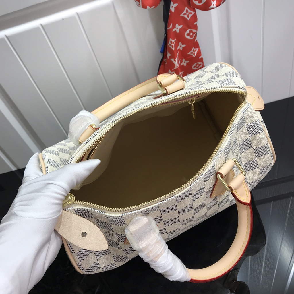 Louis Vuitton N41371 Speedy 25 Damier Azur canvas