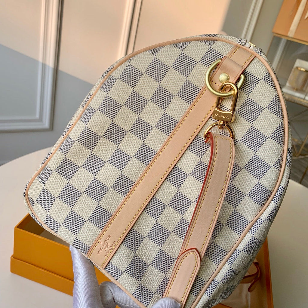 Louis Vuitton N41372 Speedy Bandoulière 35 Damier Azur canvas