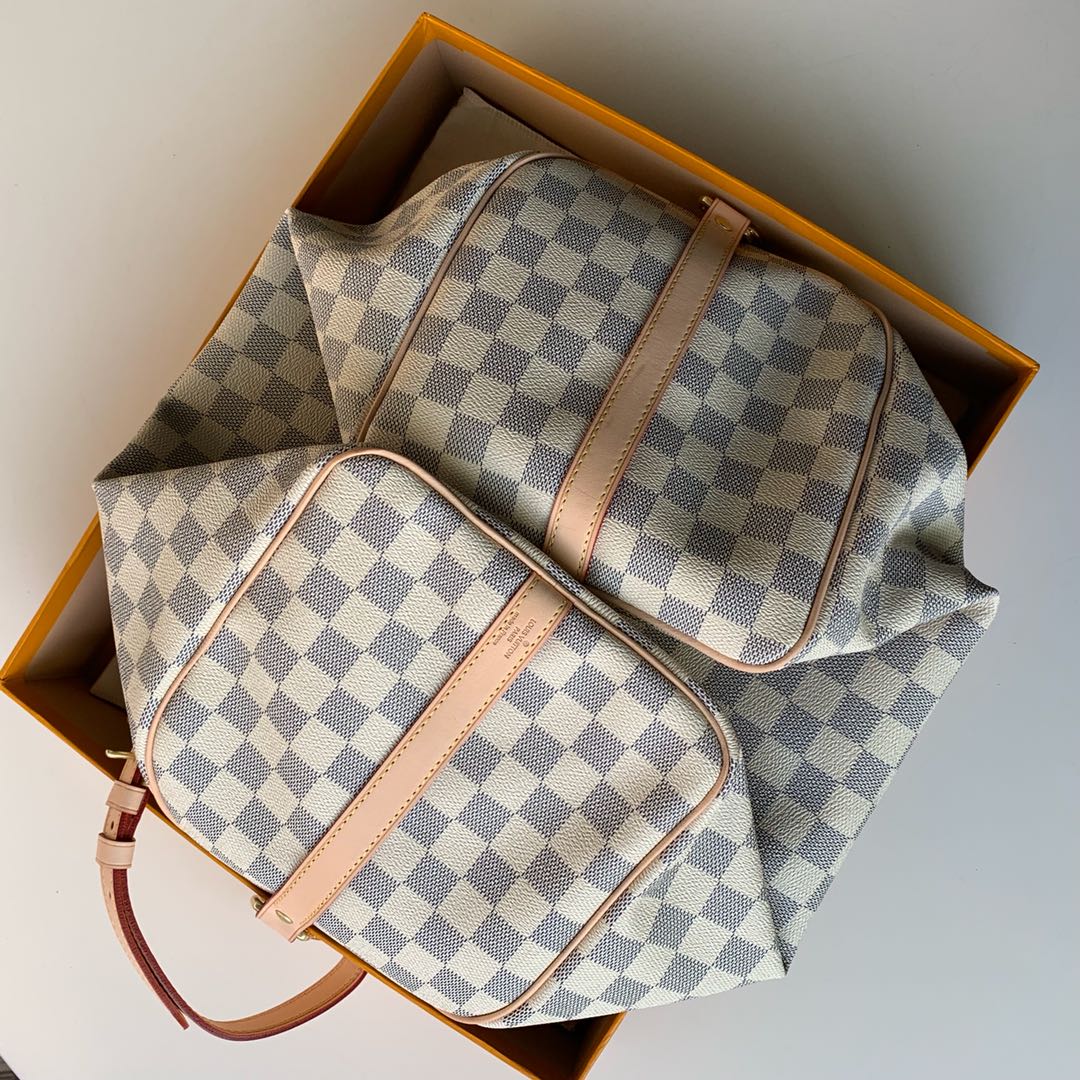 Louis Vuitton N41372 Speedy Bandoulière 35 Damier Azur canvas