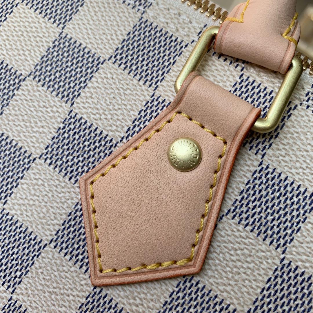 Louis Vuitton N41372 Speedy Bandoulière 35 Damier Azur canvas