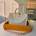 Louis Vuitton N41373 Speedy Bandouliere 30 Damier Azur canvas