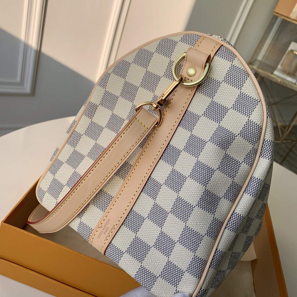Louis Vuitton N41373 Speedy Bandouliere 30 Damier Azur canvas