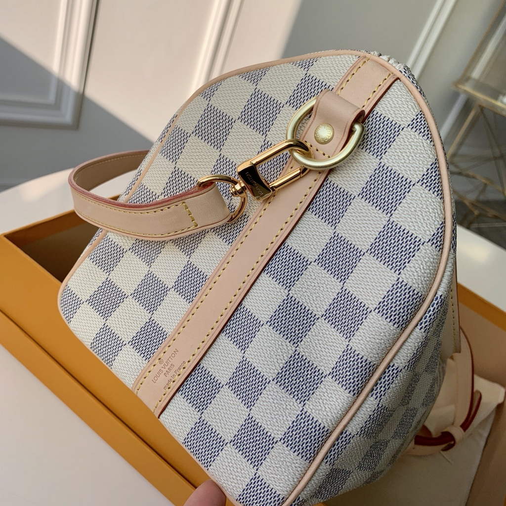 Louis Vuitton N41374 Speedy Bandoulière 25 Damier Azur canvas