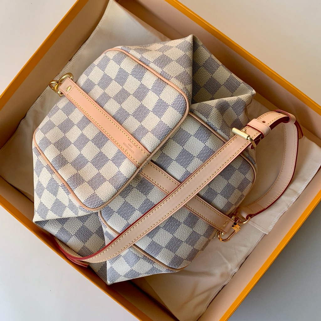 Louis Vuitton N41374 Speedy Bandoulière 25 Damier Azur canvas