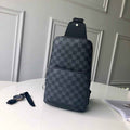 Louis Vuitton N41719 Avenue Sling Bag Damier Graphite Canvas