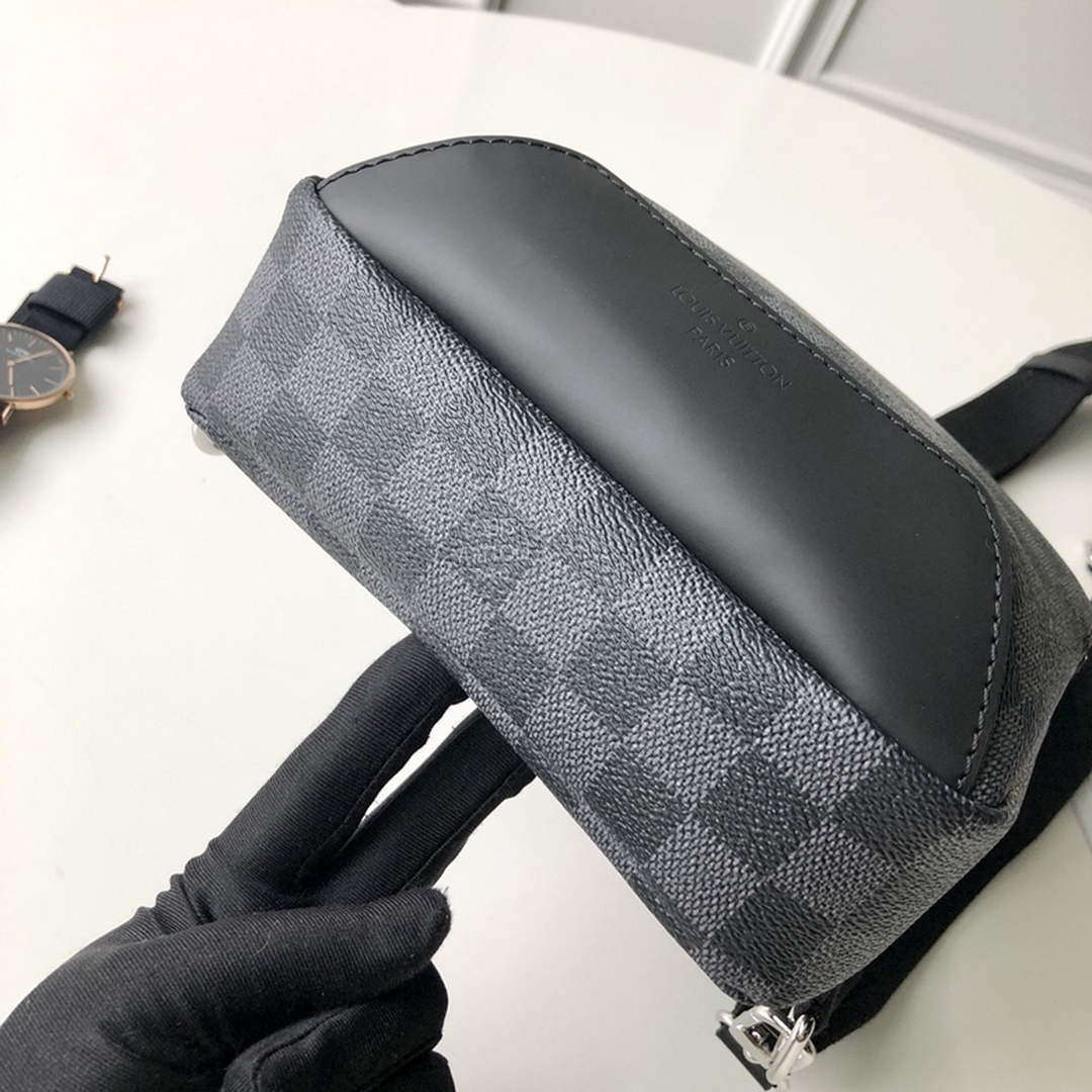 Louis Vuitton N41719 Avenue Sling Bag Damier Graphite Canvas