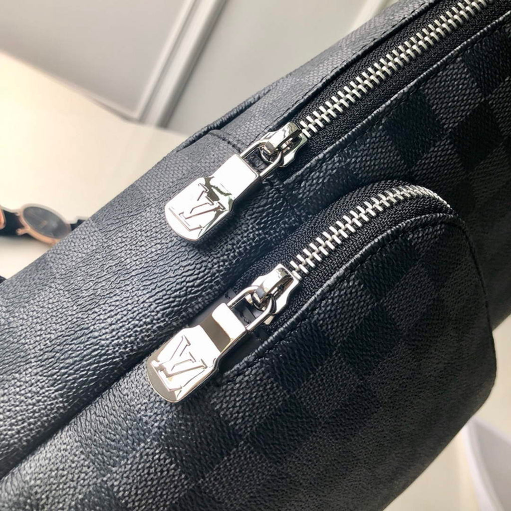 Louis Vuitton N41719 Avenue Sling Bag Damier Graphite Canvas
