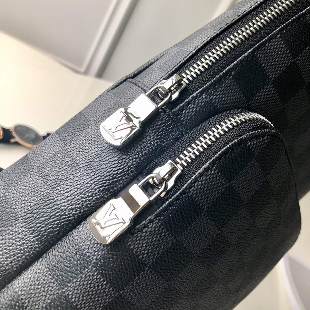 Louis Vuitton N41719 Avenue Sling Bag Damier Graphite Canvas