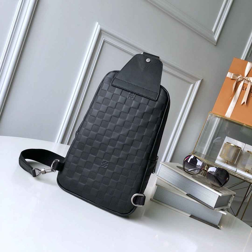 Louis Vuitton N41720 Avenue Sling Bag Damier Infini Leather