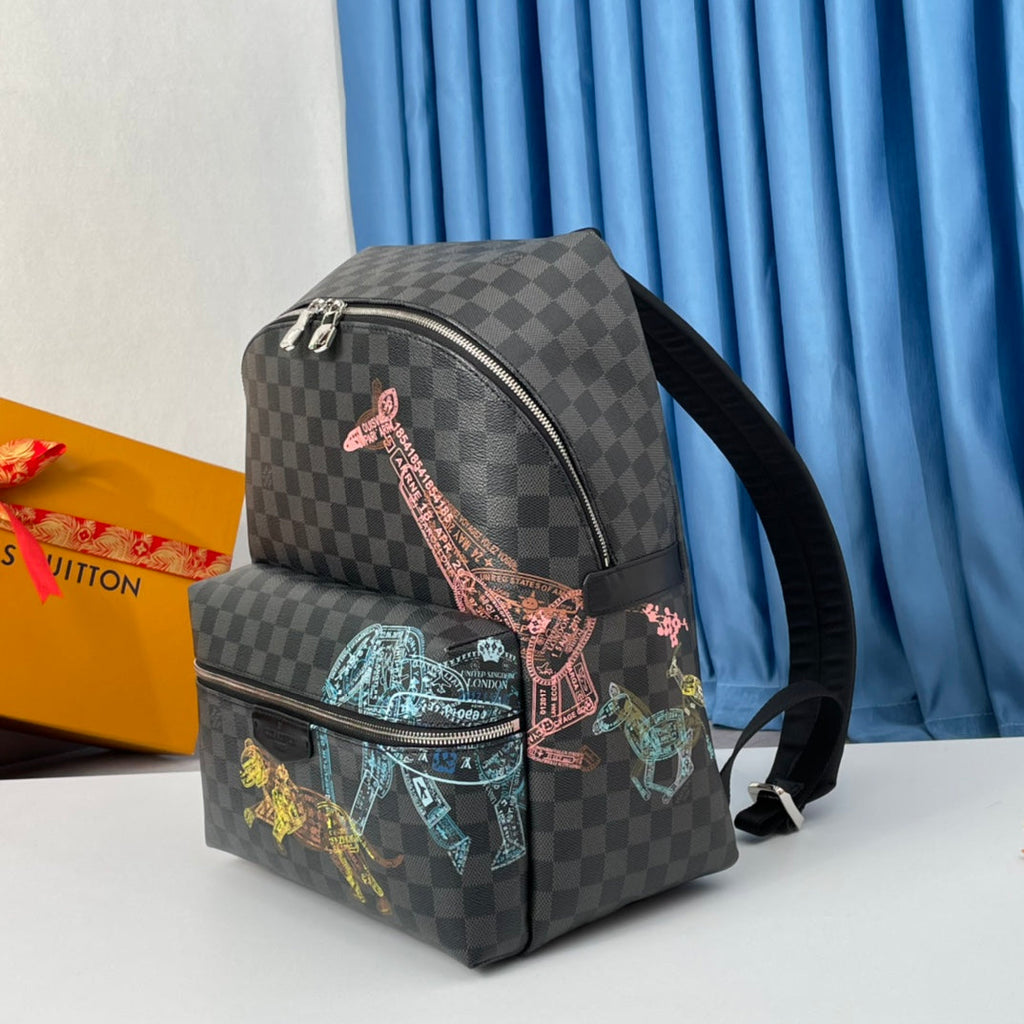 Louis Vuitton N45275 Discovery Backpack Damier canvas