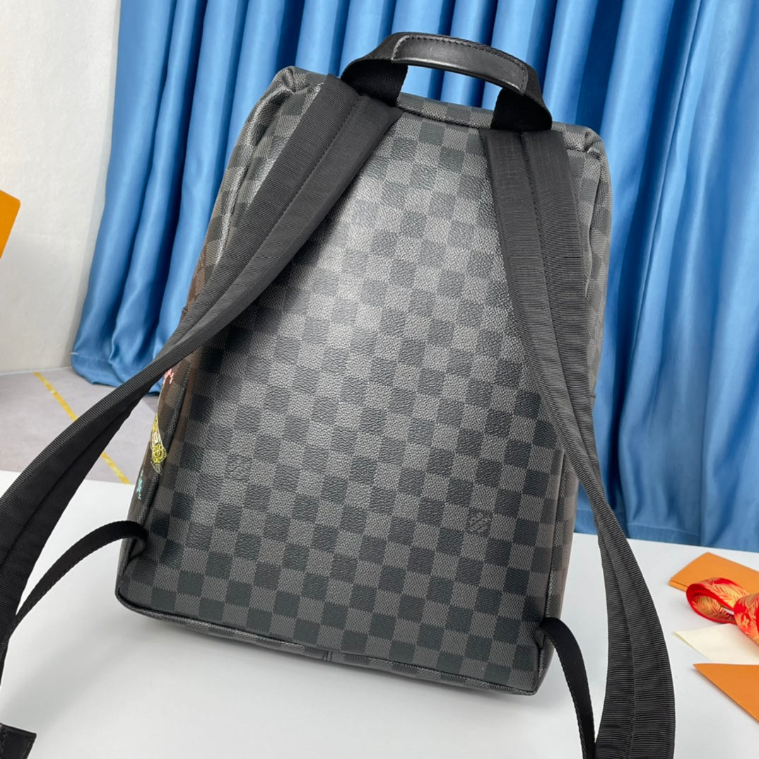 Louis Vuitton N45275 Discovery Backpack Damier canvas
