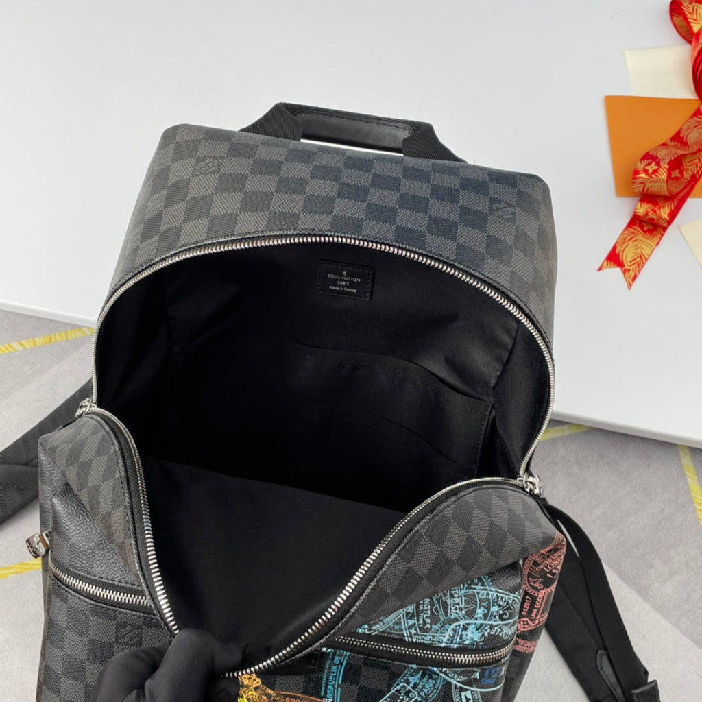 Louis Vuitton N45275 Discovery Backpack Damier canvas