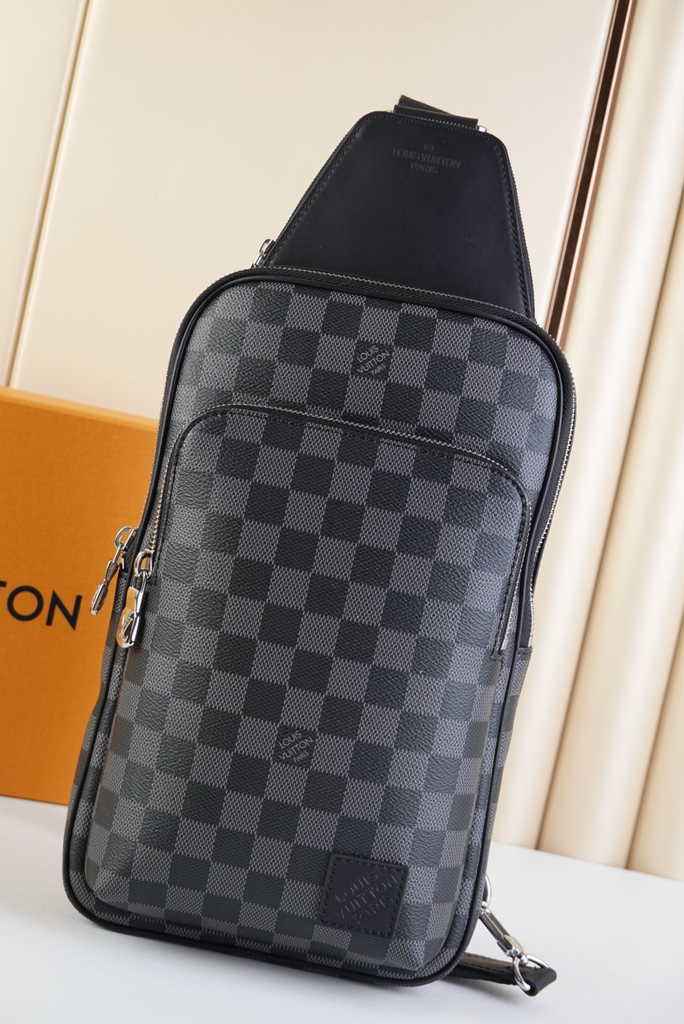 Louis Vuitton N45302 Avenue Slingbag Damier Graphite coated canvas