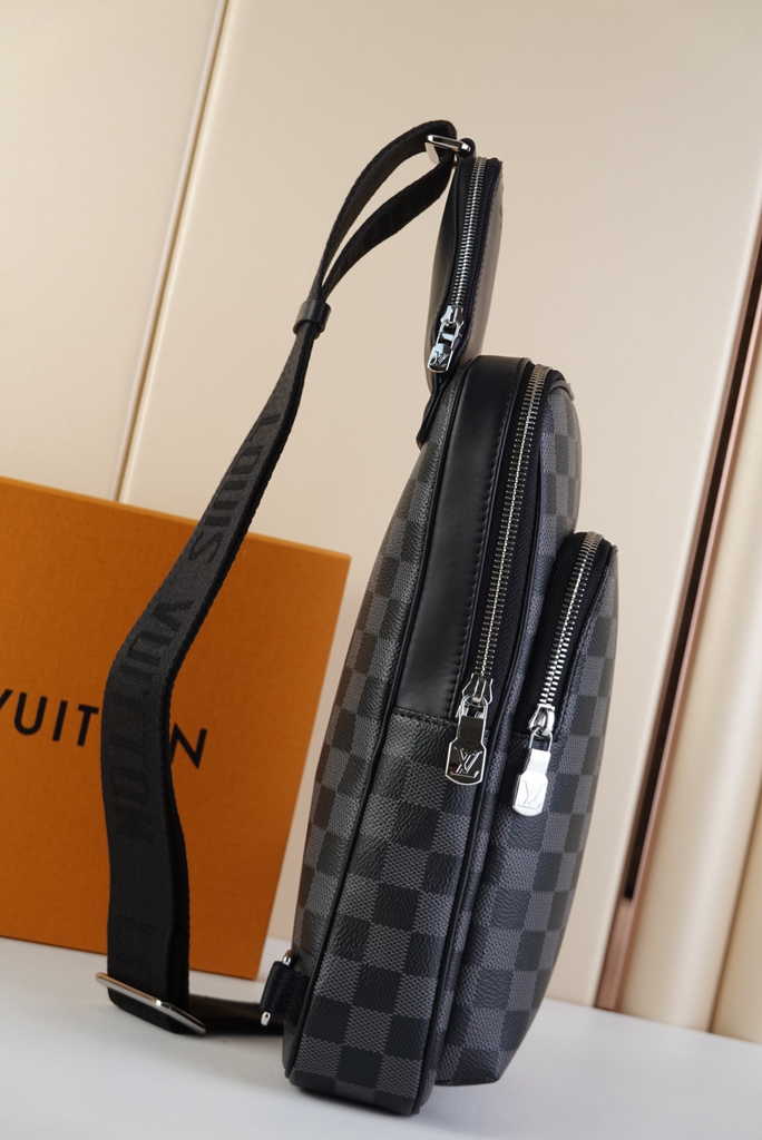 Louis Vuitton N45302 Avenue Slingbag Damier Graphite coated canvas