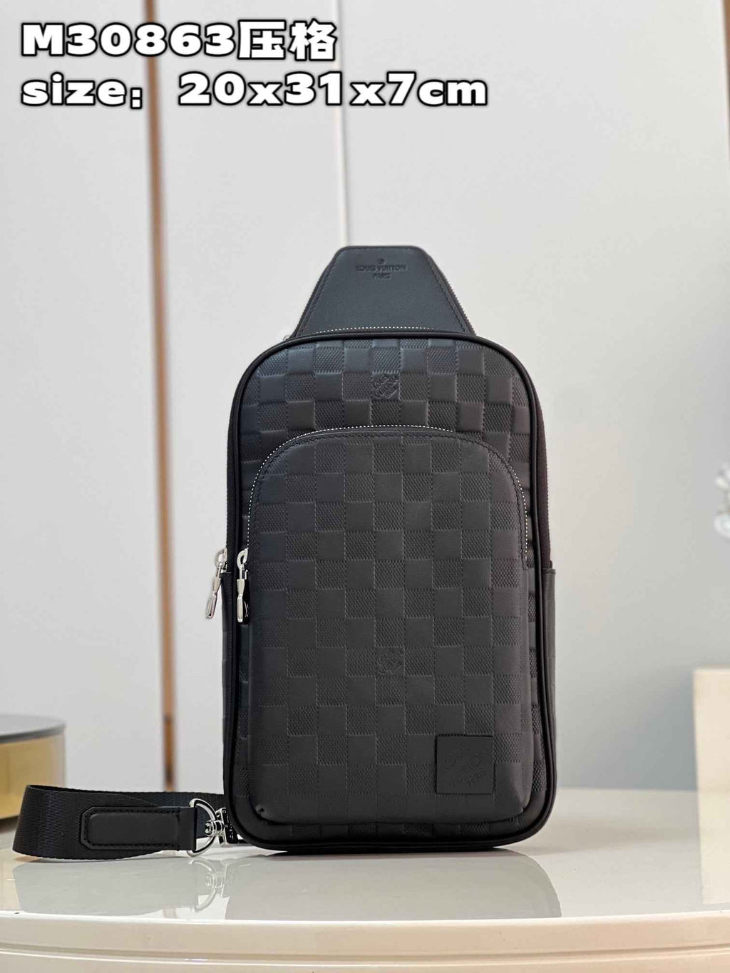 Louis Vuitton N45303 Avenue Slingbag Damier Infini cowhide leather