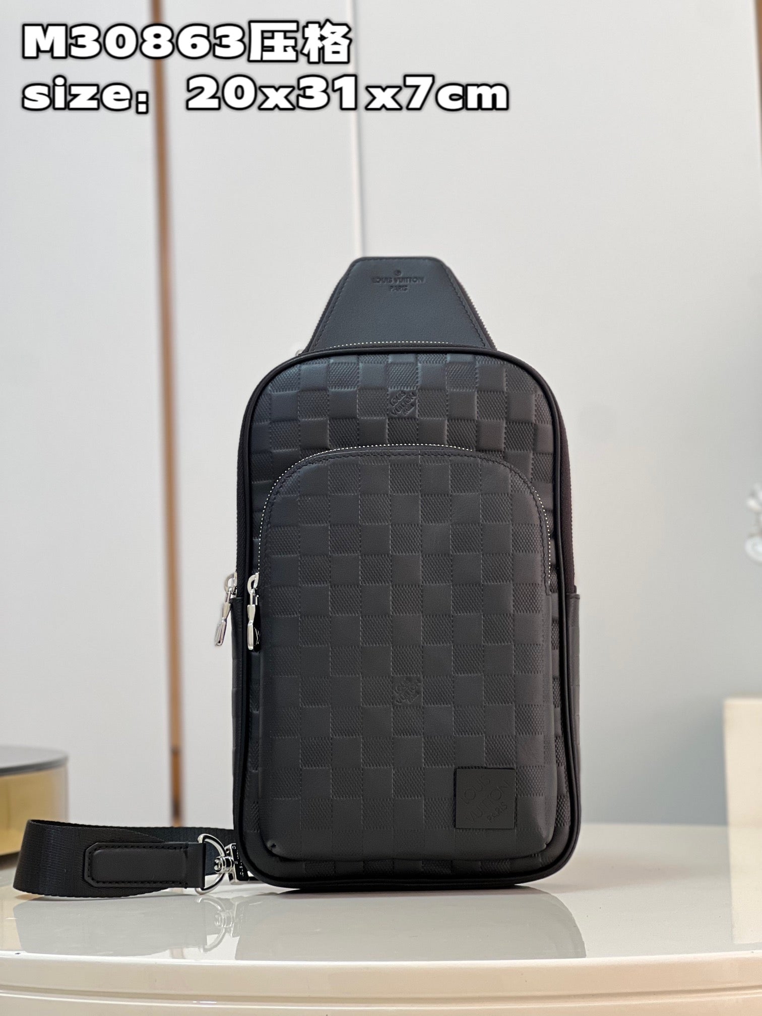 Louis Vuitton N45303 Avenue Slingbag Damier Infini cowhide leather