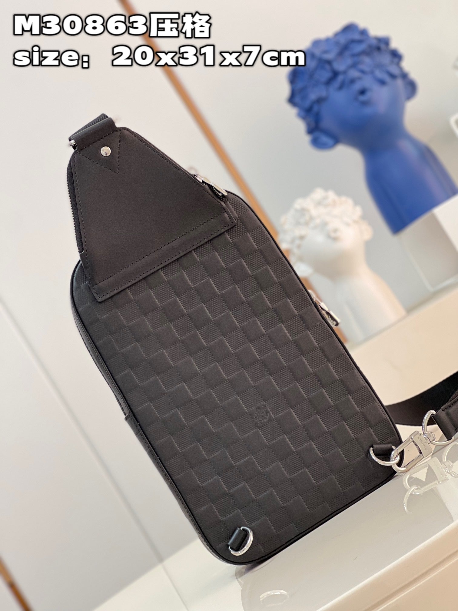 Louis Vuitton N45303 Avenue Slingbag Damier Infini cowhide leather