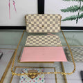 Louis Vuitton N63106 Félicie Pochette Damier Azur canvas