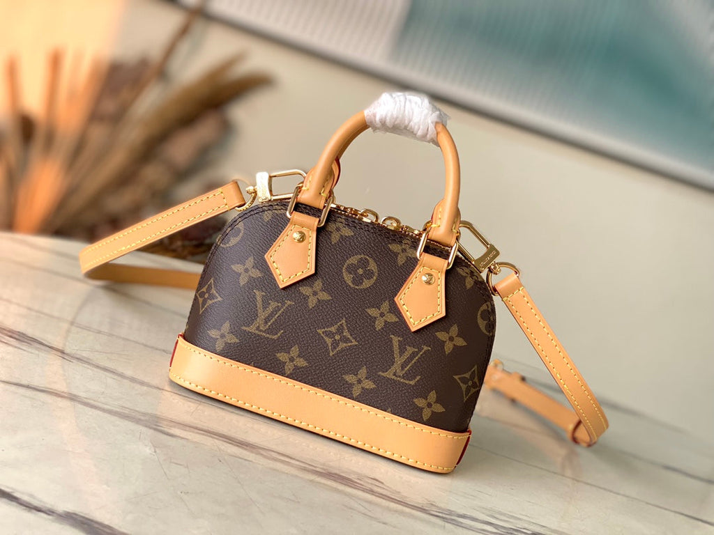 Louis Vuitton Nano Alma Monogram M82717 Tan