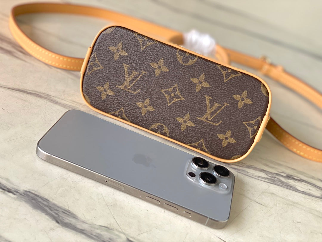 Louis Vuitton Nano Alma Monogram M82717 Tan