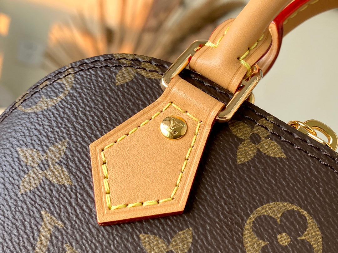 Louis Vuitton Nano Alma Monogram M82717 Tan