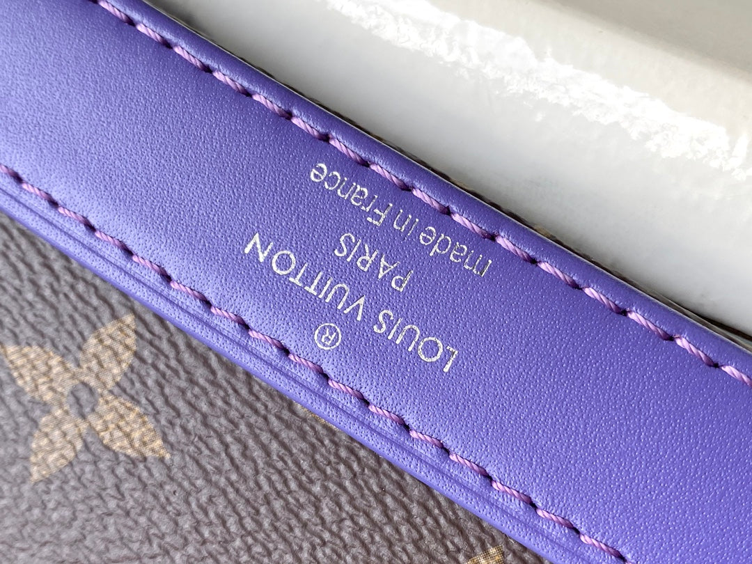 Louis Vuitton Nano Alma Monogram M83202 Purple