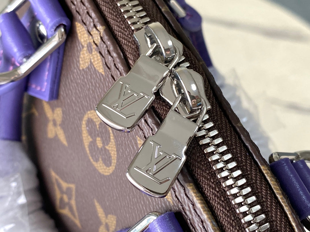 Louis Vuitton Nano Alma Monogram M83202 Purple