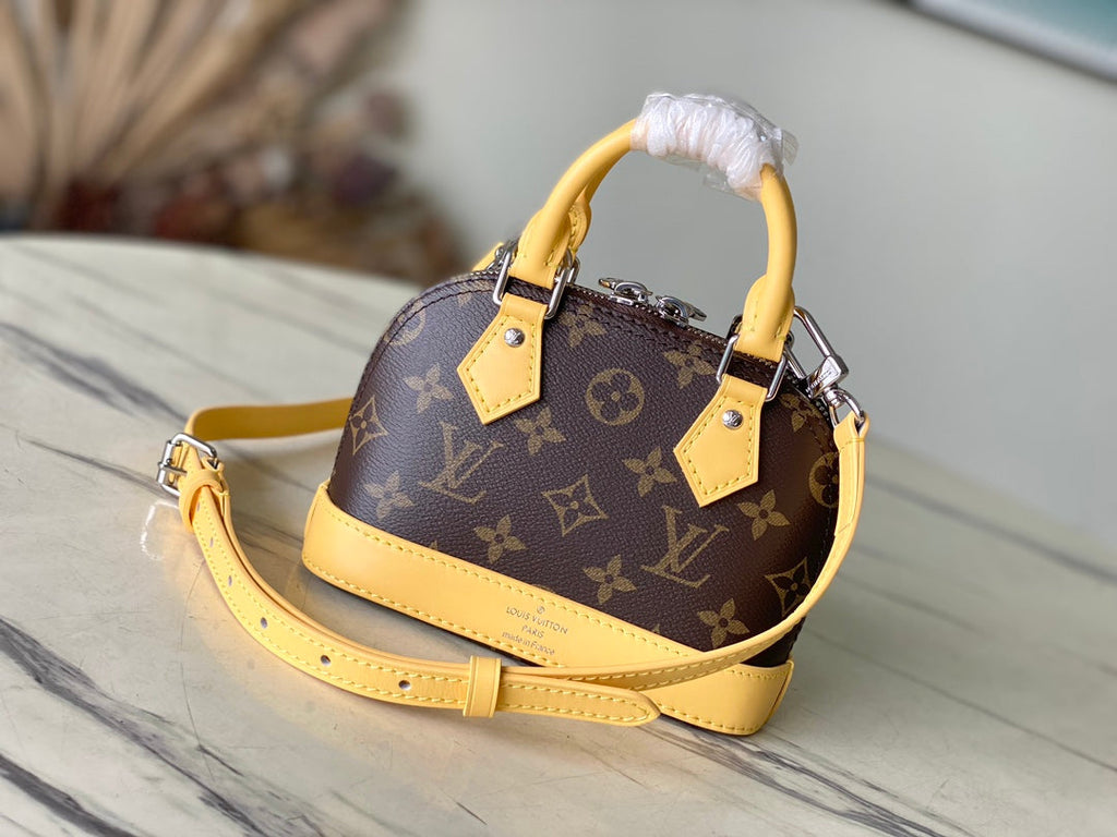 Louis Vuitton Nano Alma Monogram M83203 Yellow
