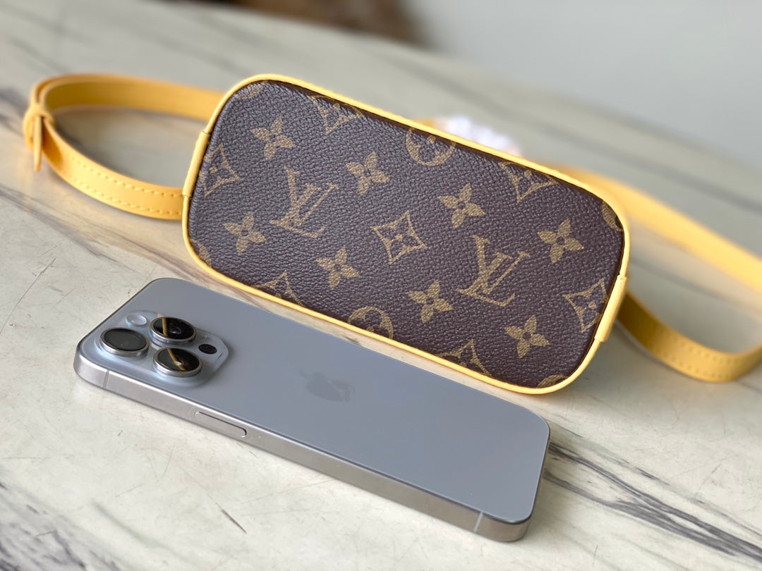 Louis Vuitton Nano Alma Monogram M83203 Yellow